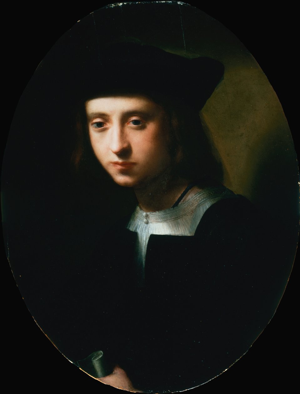 Portrait of a Youth by Domenico Puligo