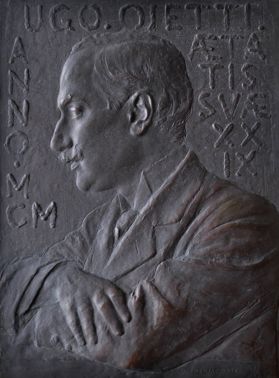 Portrait of Ugo Ojetti by Domenico Trentacoste
