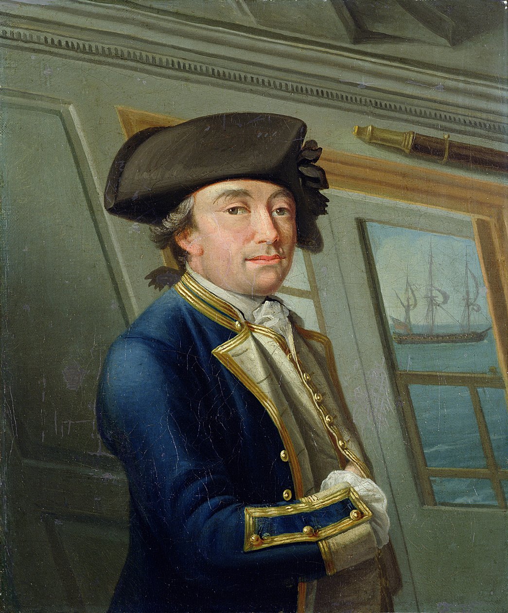 Portrait of Captain William Locker, 1769 by Dominic Serres