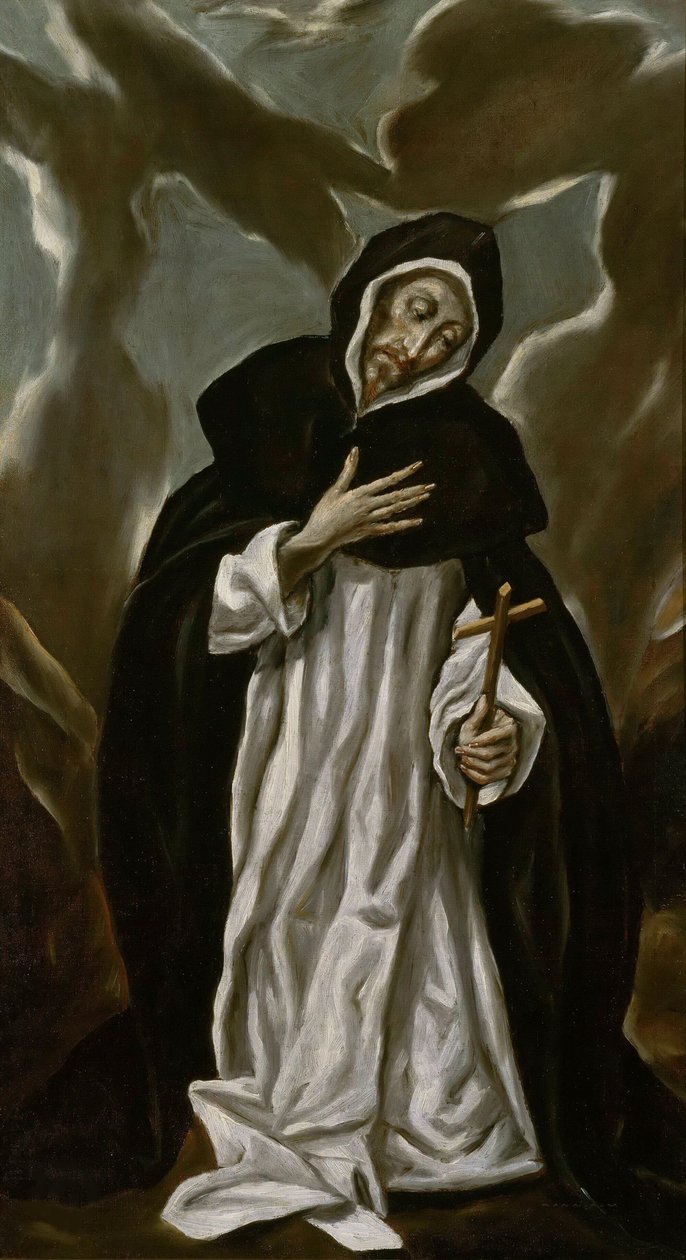 Saint Dominic by Dominico El Greco