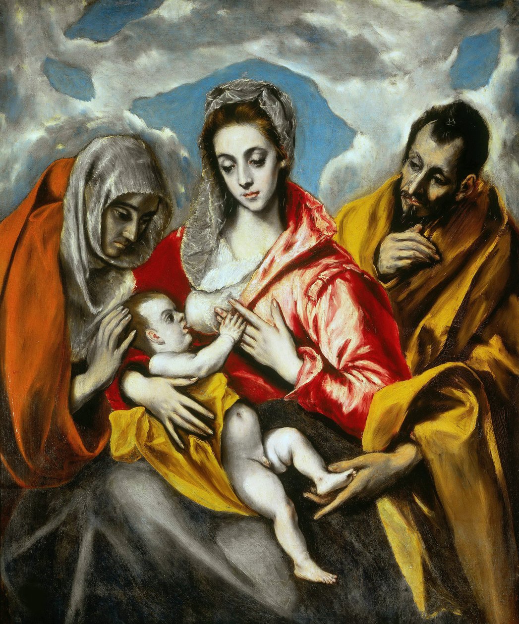 The Holy Family, 1595 by Dominico El Greco