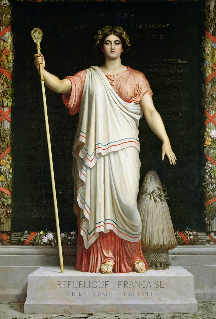Allegory of the Republic by Dominique Louis Papety