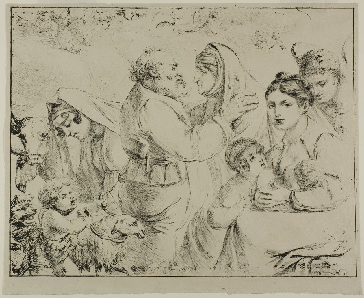 Allegory of Maternal Felicity by Dominique Vivant Denon