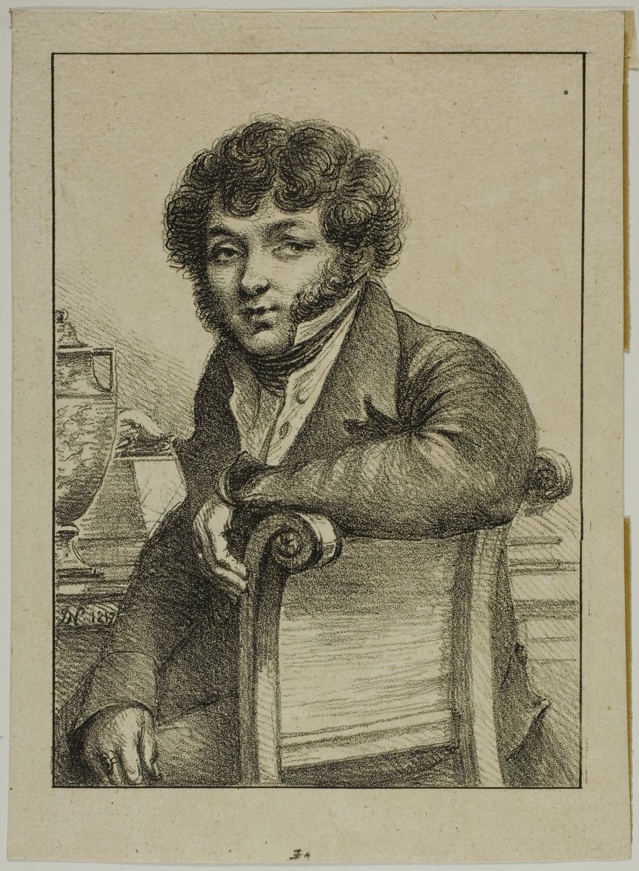 Portrait of Brunet, Printer by Dominique Vivant Denon