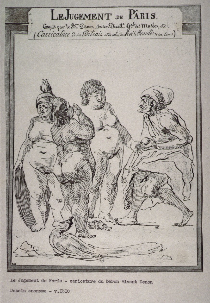 The Judgement of Paris by Dominique Vivant Denon