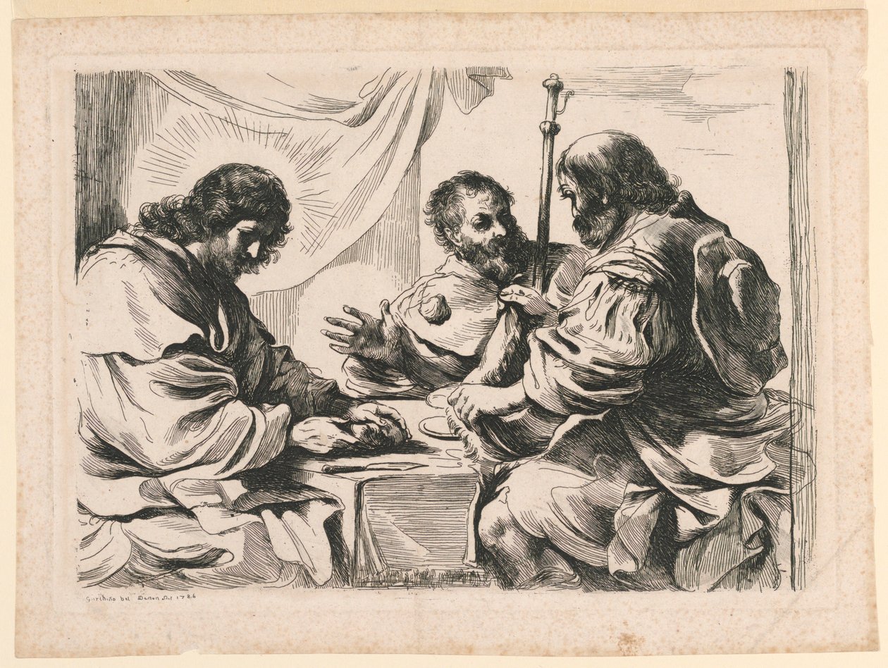 The Supper at Emmaus by Dominique Vivant Denon