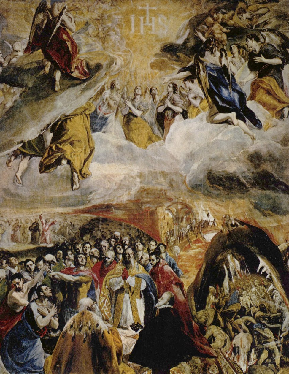 Allegory of the Victory at Lepanto by El Greco