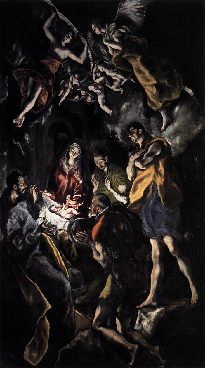 The Adoration of the Shepherds by El Greco
