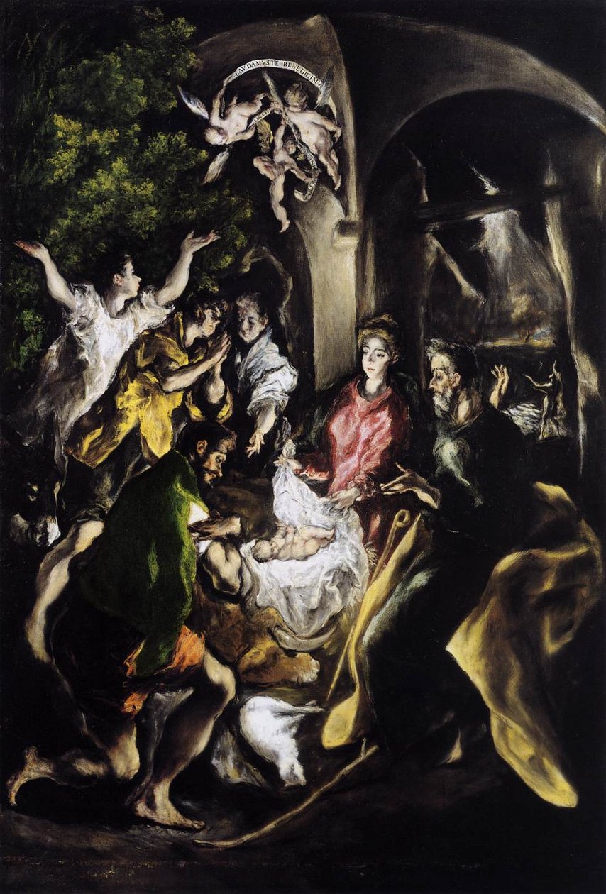 The Adoration of the Shepherds by El Greco