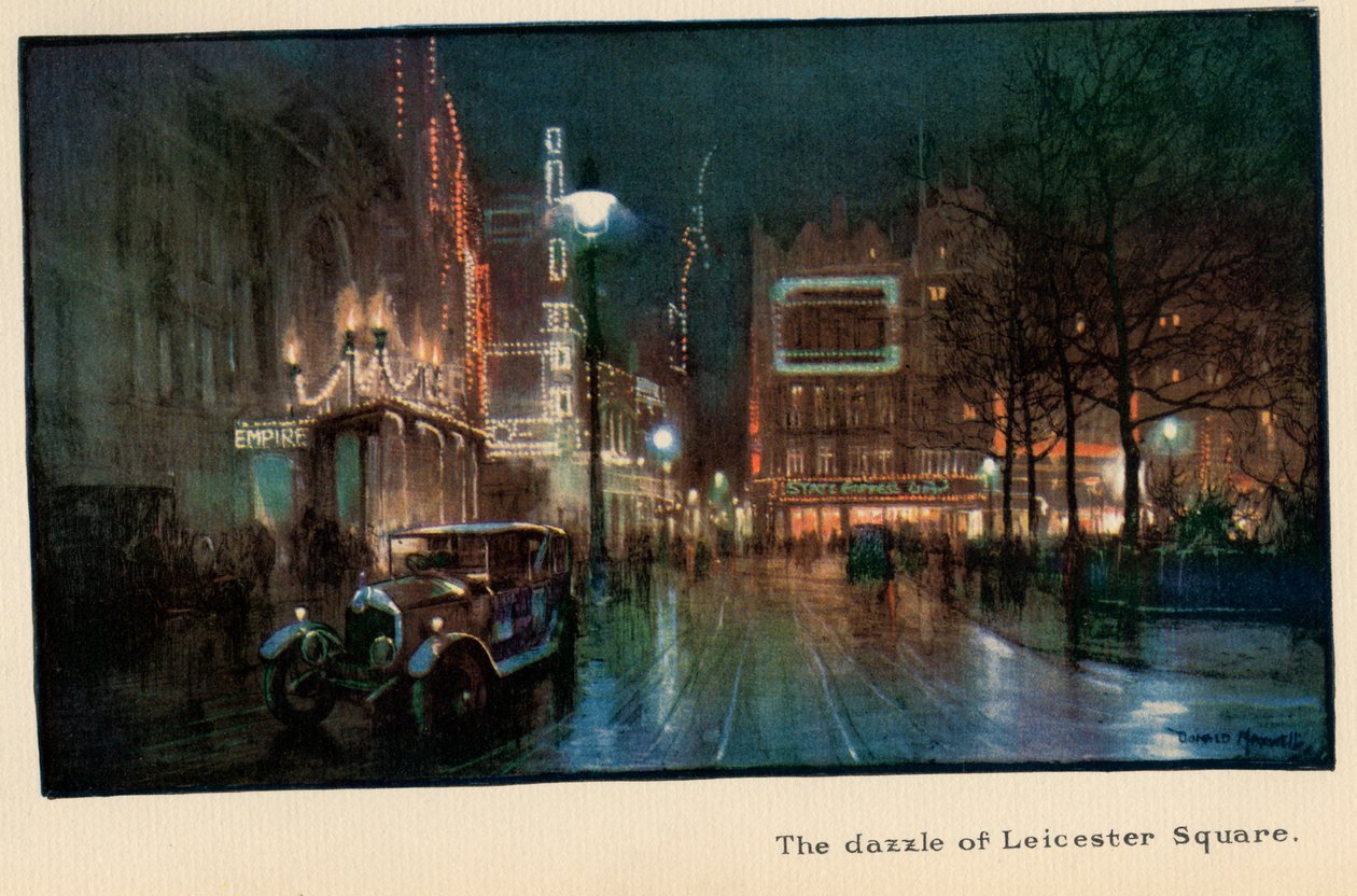 The Dazzle of Leicester Square, from 