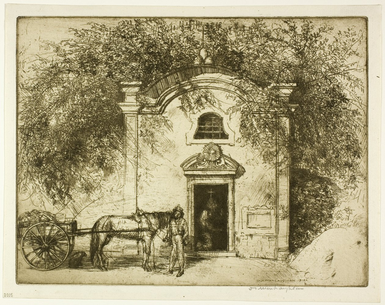 A Wayside Chapel by Donald Shaw MacLaughlan