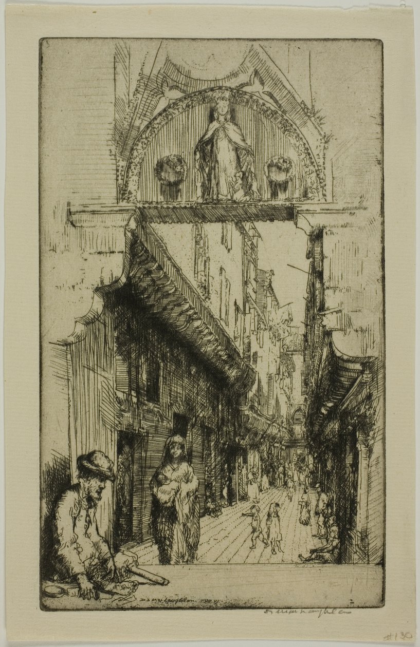 Calle del Paradiso by Donald Shaw MacLaughlan