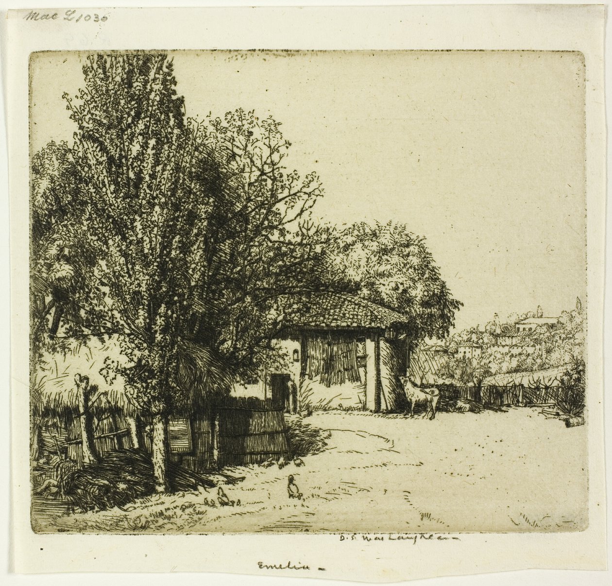 Emelia, Italy by Donald Shaw MacLaughlan