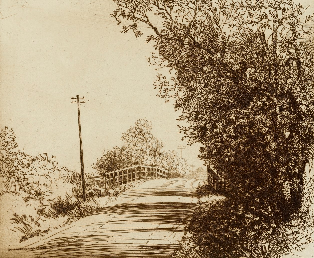 Iden Roadside by Donald Shaw MacLaughlan