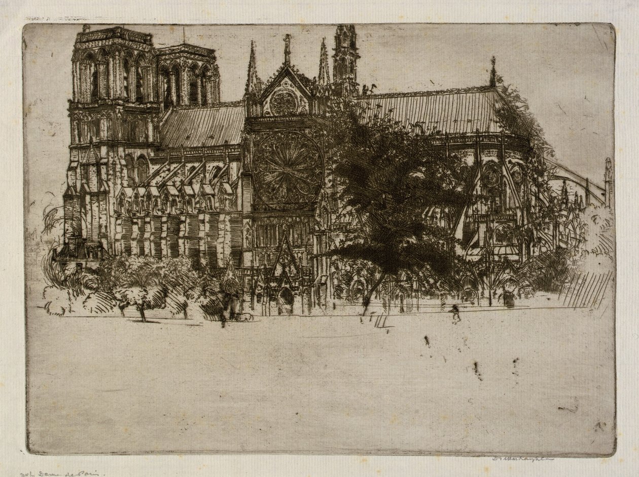 Notre-Dame de Paris by Donald Shaw MacLaughlan
