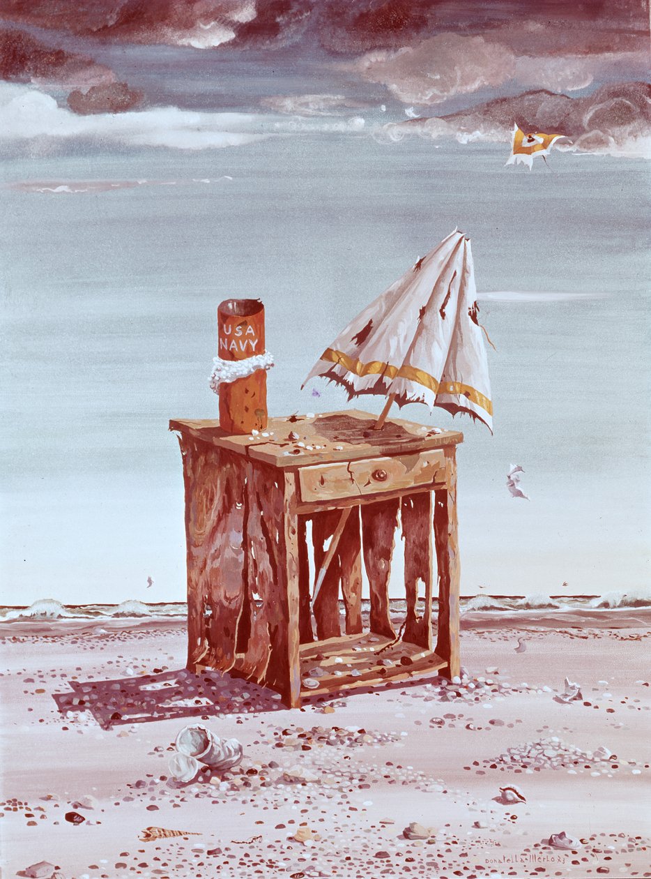 On the beach by Donatella Merlo