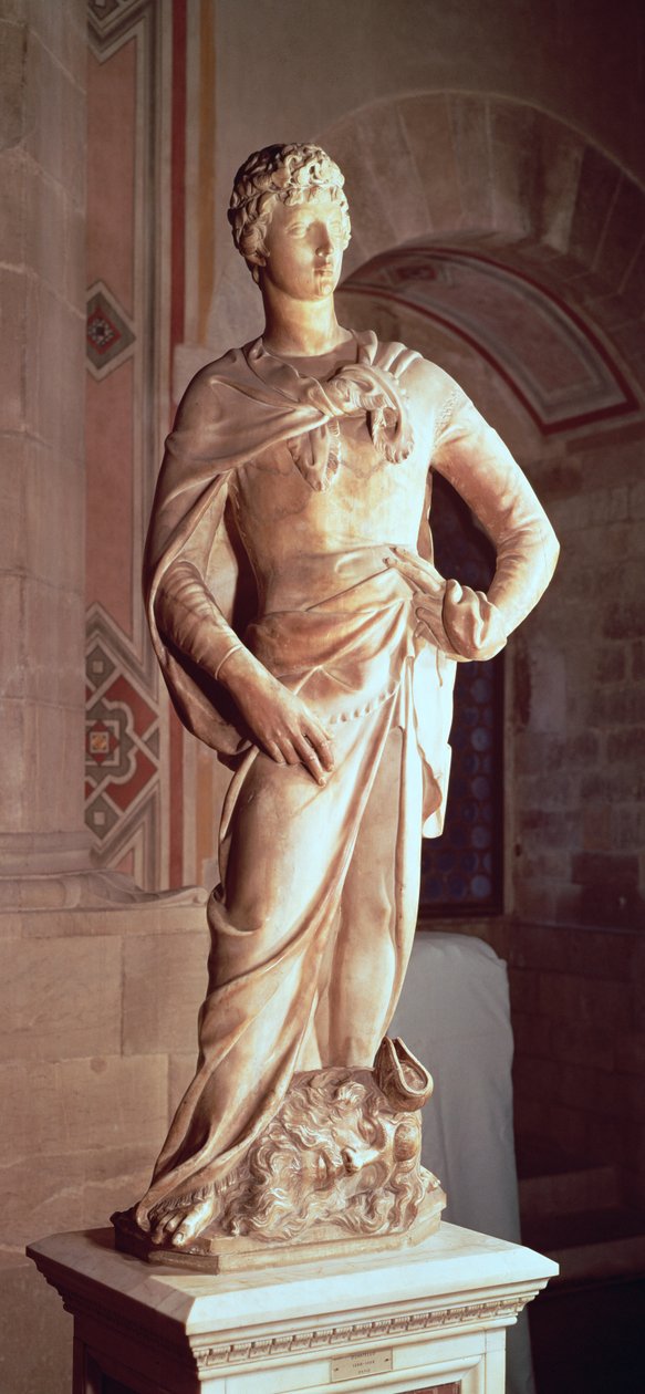 David (detail) by Donatello