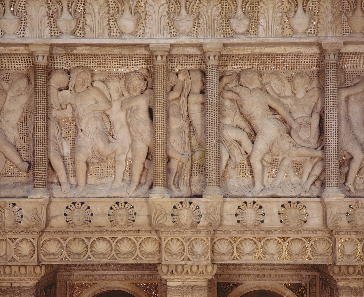 Cantoria (detail) by Donatello