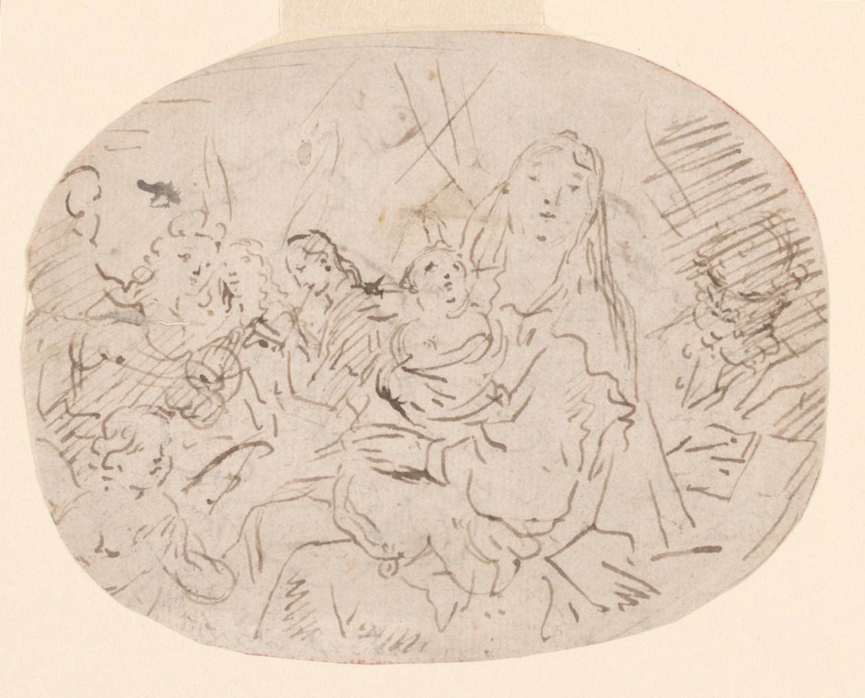 Adoration of the Angels by Donato Creti