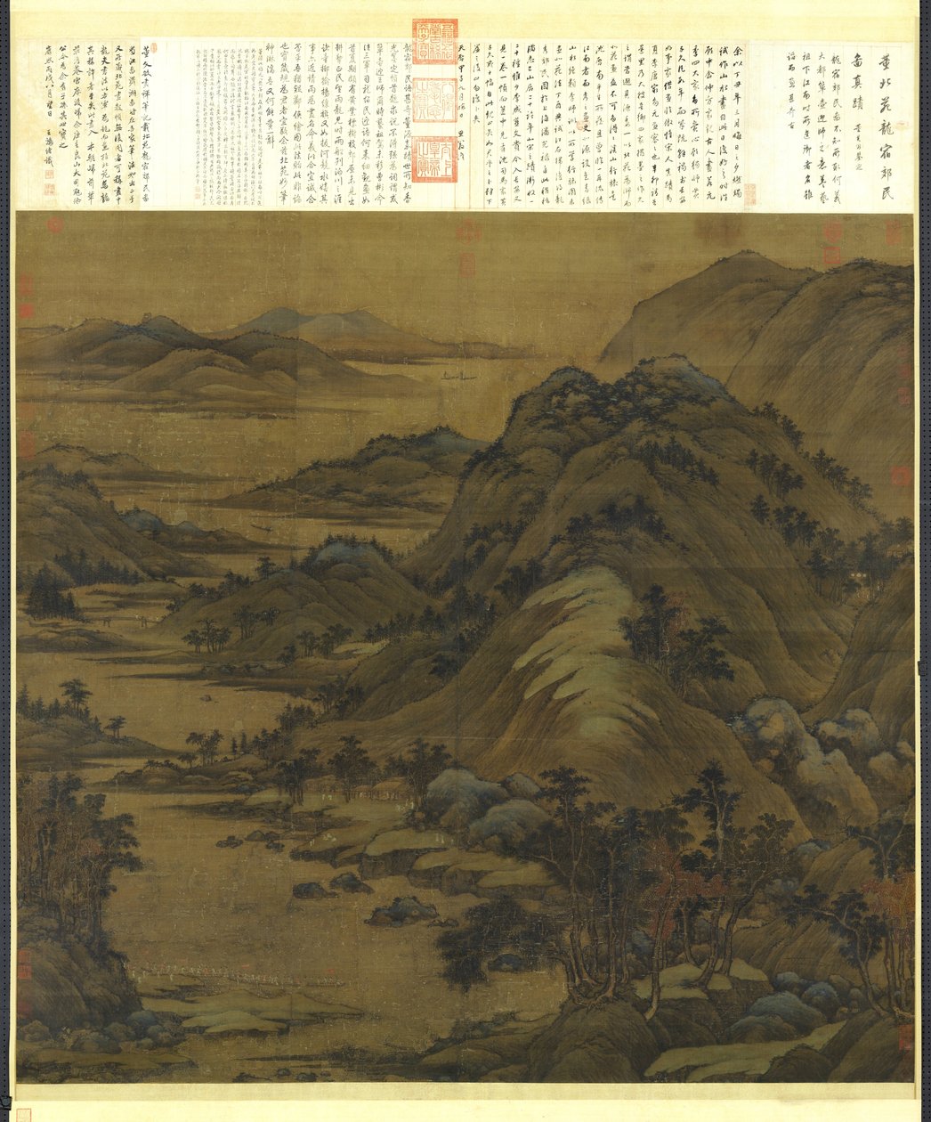 Dragon Lodging Villagers by Dong Yuán