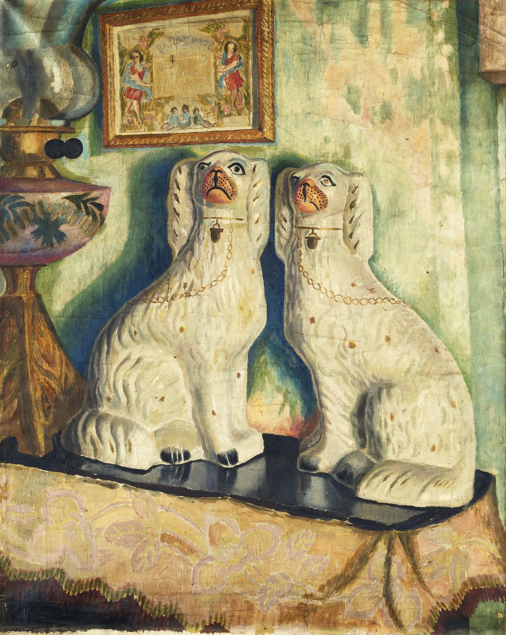 Staffordshire Dogs, c.1928 by Dora Carrington