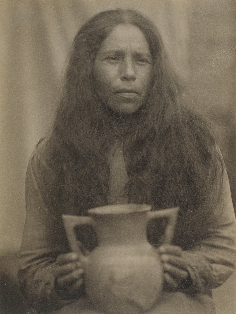 Cherokee Woman, c.1929 (b/w photo) by Doris Ulmann