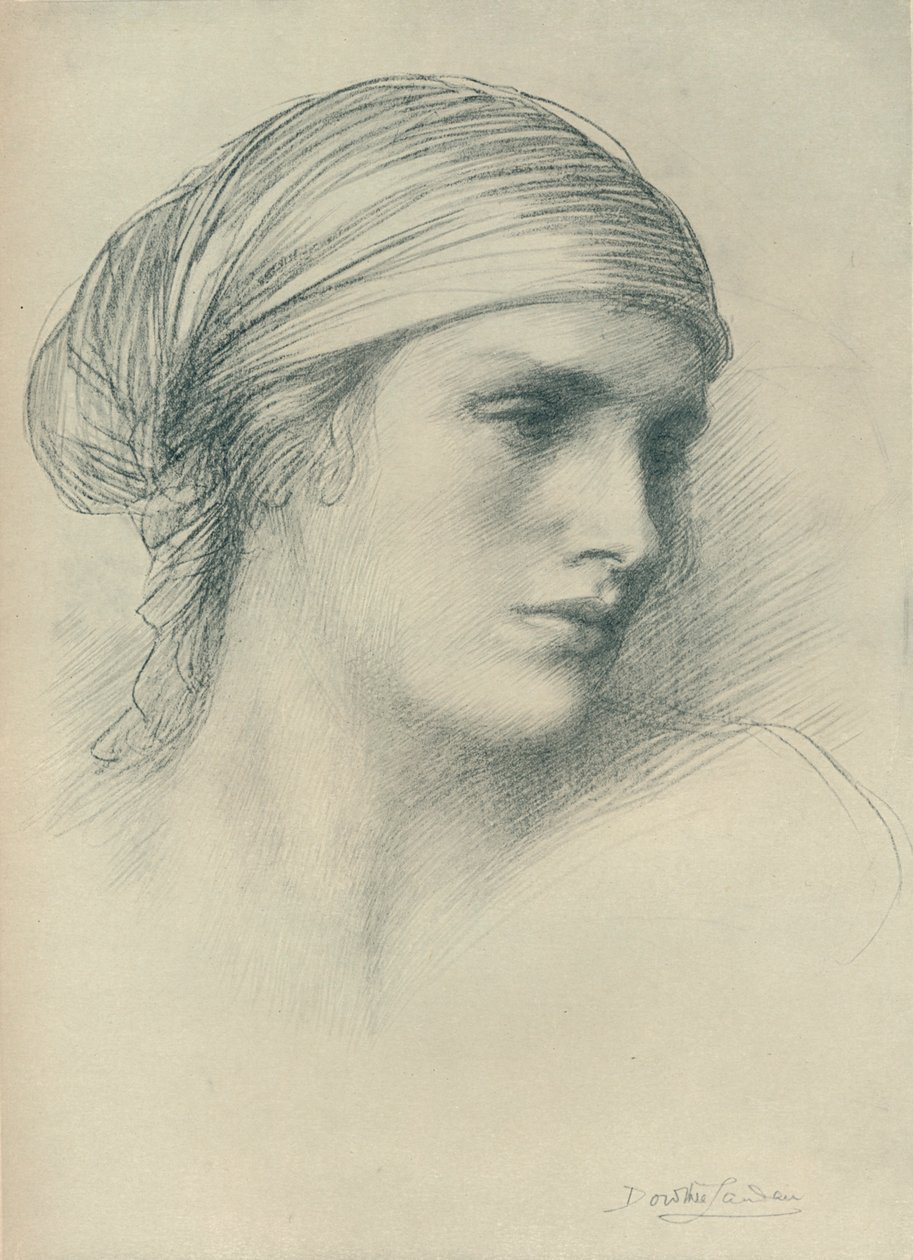 Study of a Head by Dorothea Landau