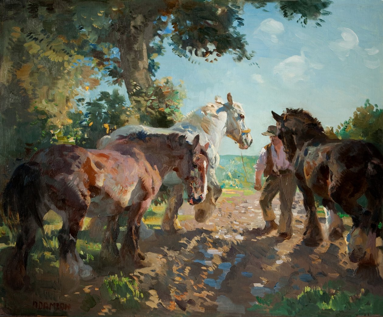 Going to Pasture by Dorothy Adamson