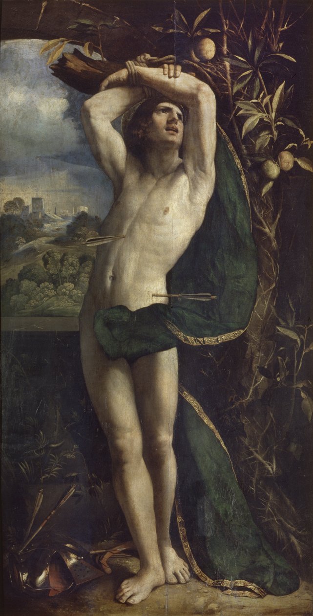 Saint Sebastian by Dosso Dossi