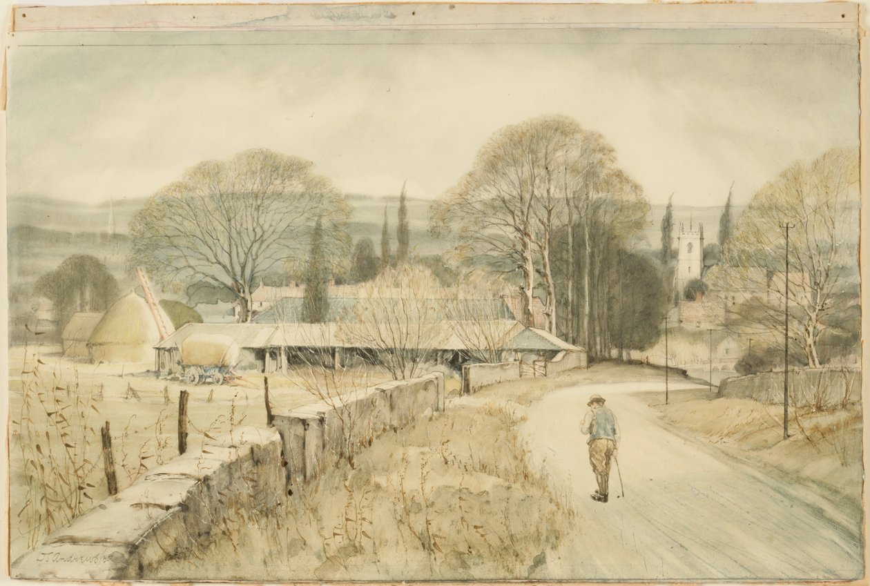 Islip, Near Oxford by Douglas Sharpus Andrews