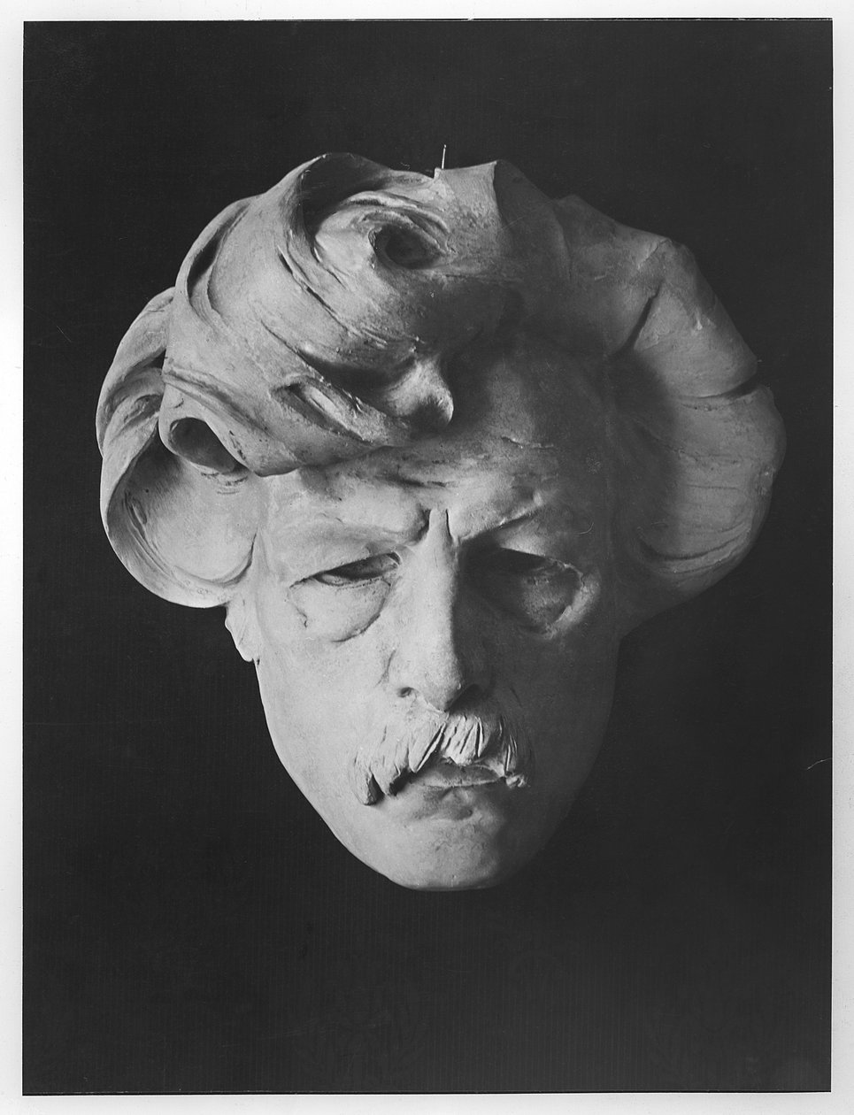 Mask of Maurice Rollinat by Désiré Ringel d
