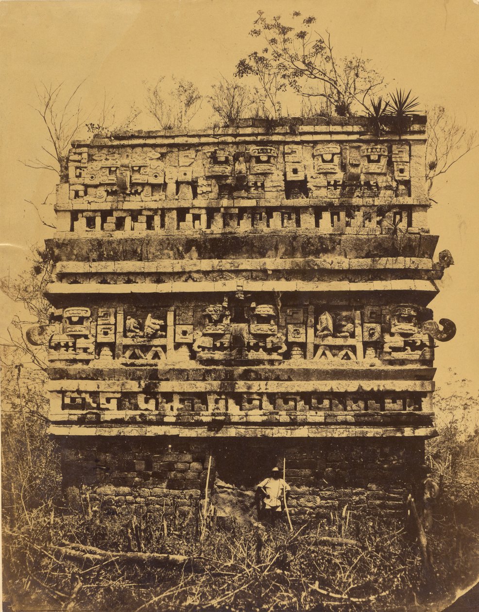 Chichén-Itzá: Right Wing of the Nun