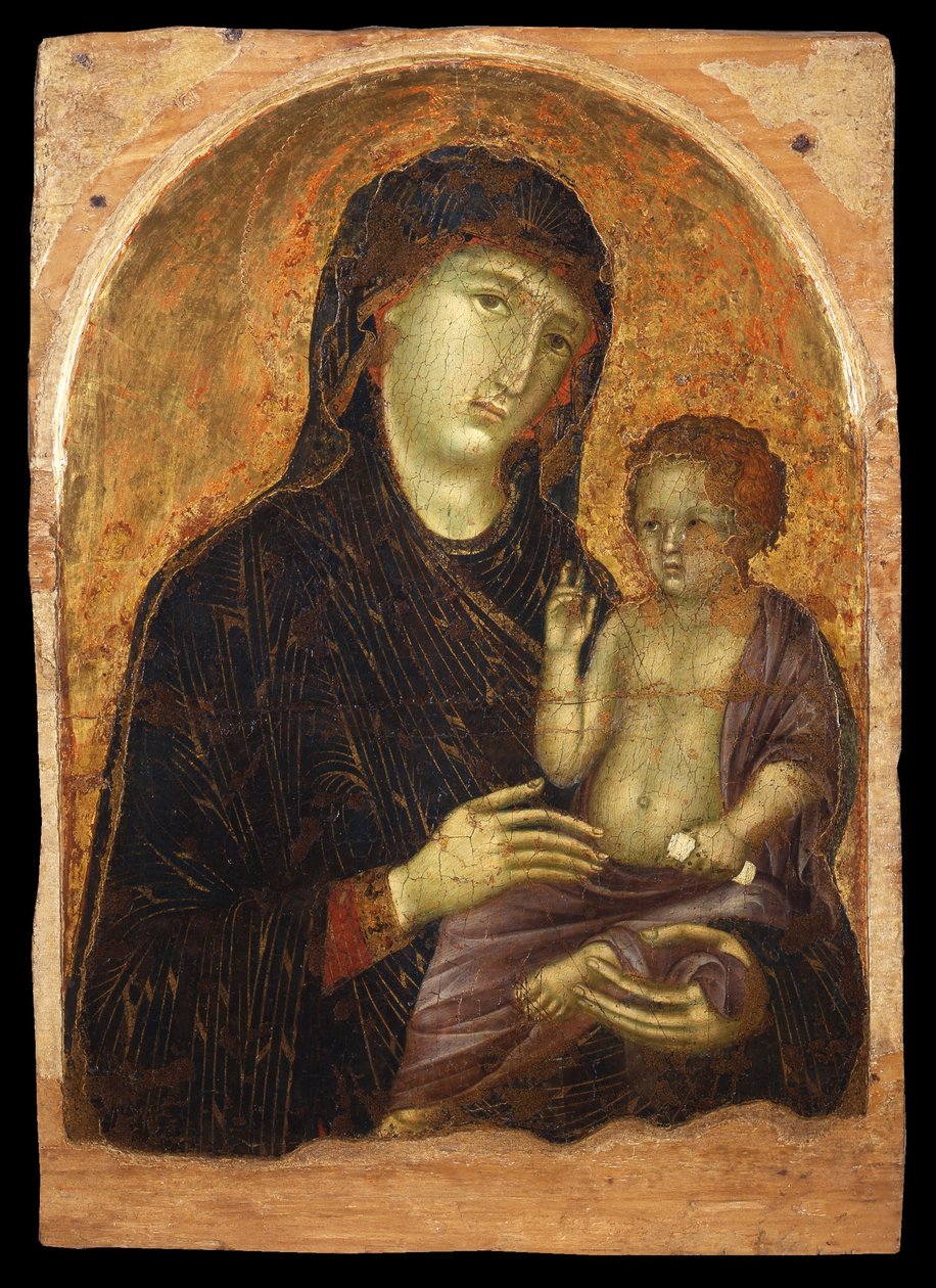 Madonna with Child by Duccio di Buoninsegna