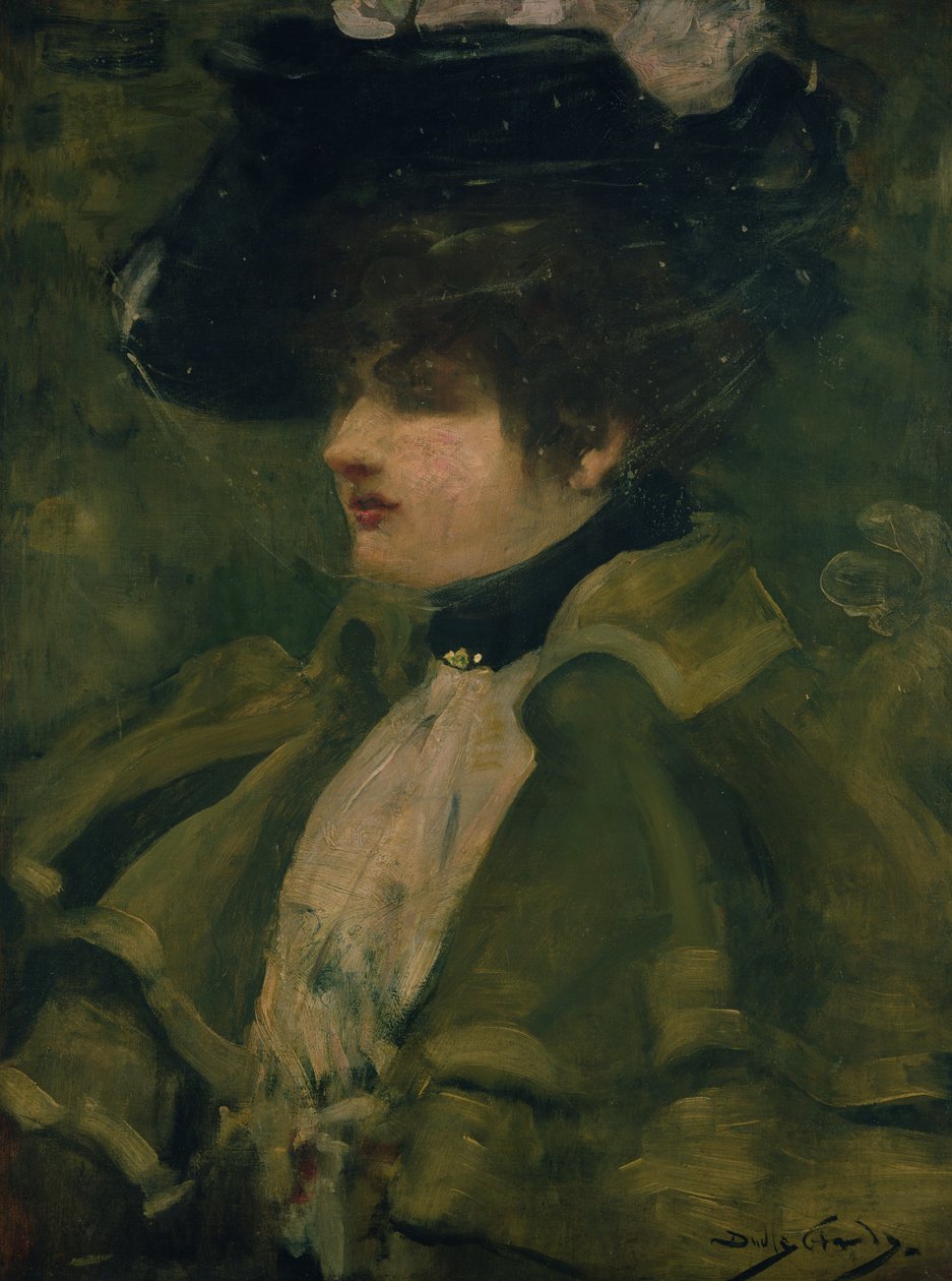 Portrait of Sarah Bernhardt by Dudley Hardy