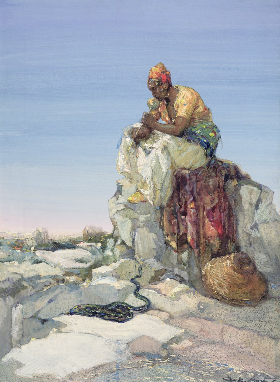 Snake Charmer by Dudley Hardy