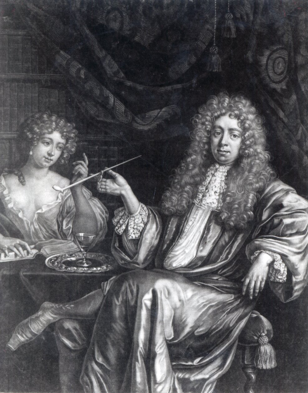 Adrian Beverland, engraved by Isaac Beckett by Dutch School