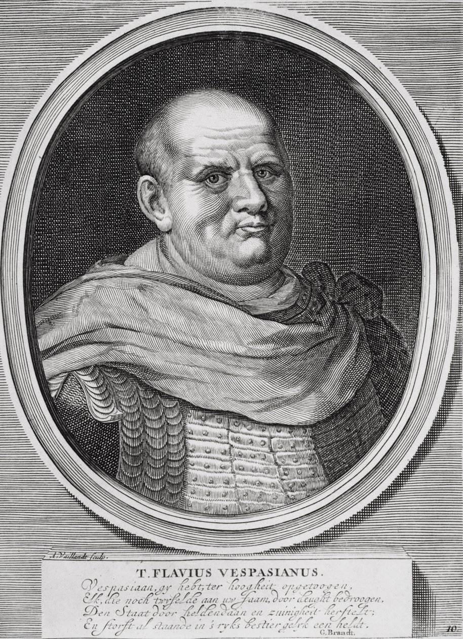 Imperator Caesar Vespasianus Augustus by Dutch School