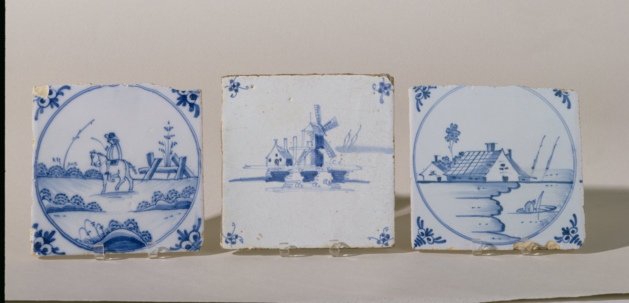 Delft Tiles by Dutch School
