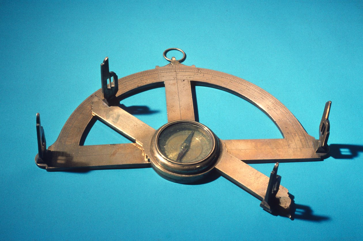 Graphometer or clinometer by Dutch School