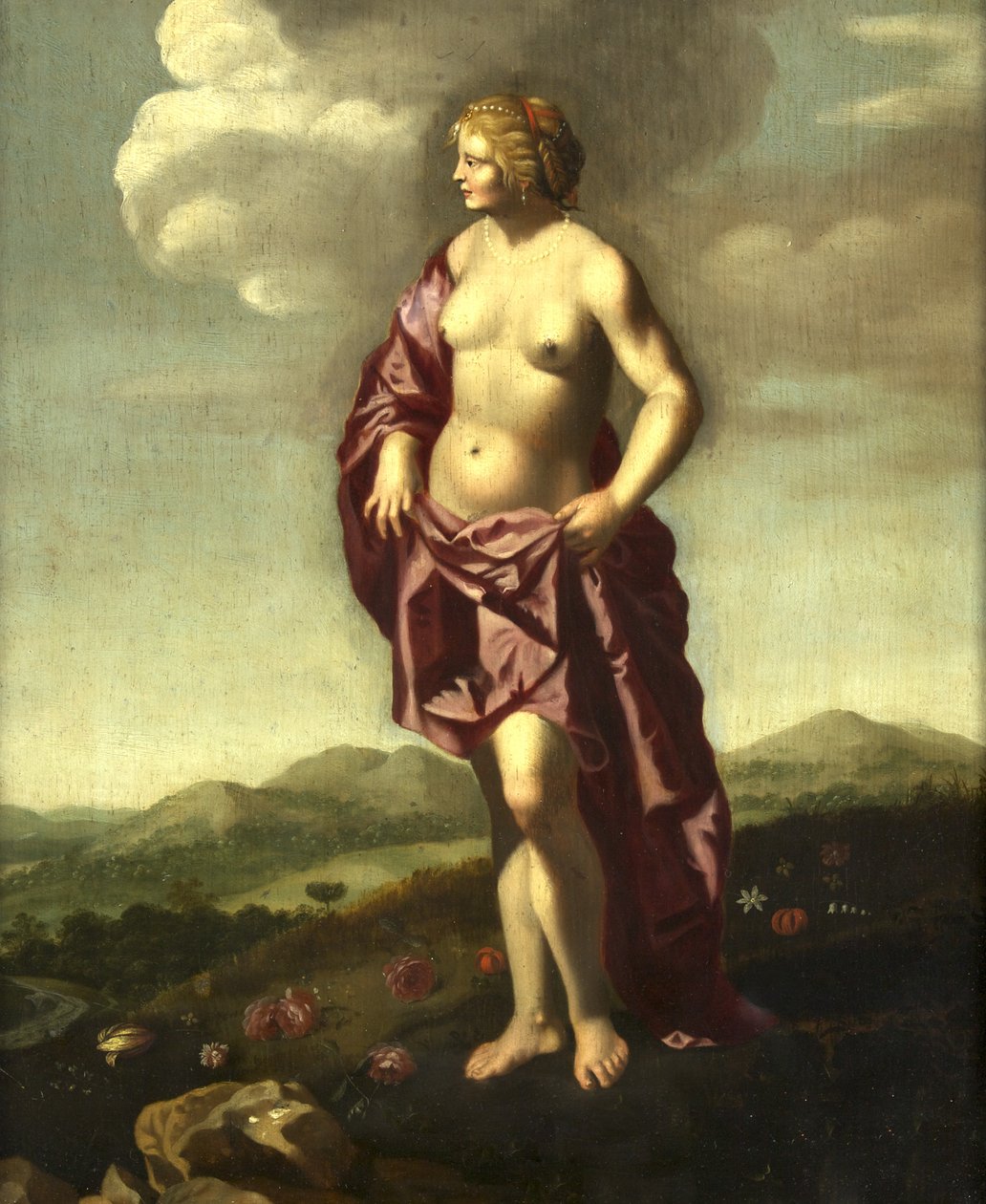 Venus in a Landscape by Dutch School