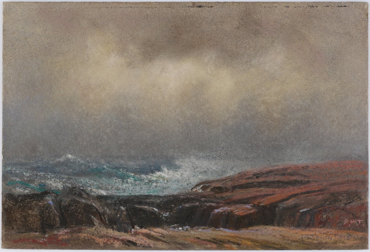 A Northeaster by Dwight William Tryon