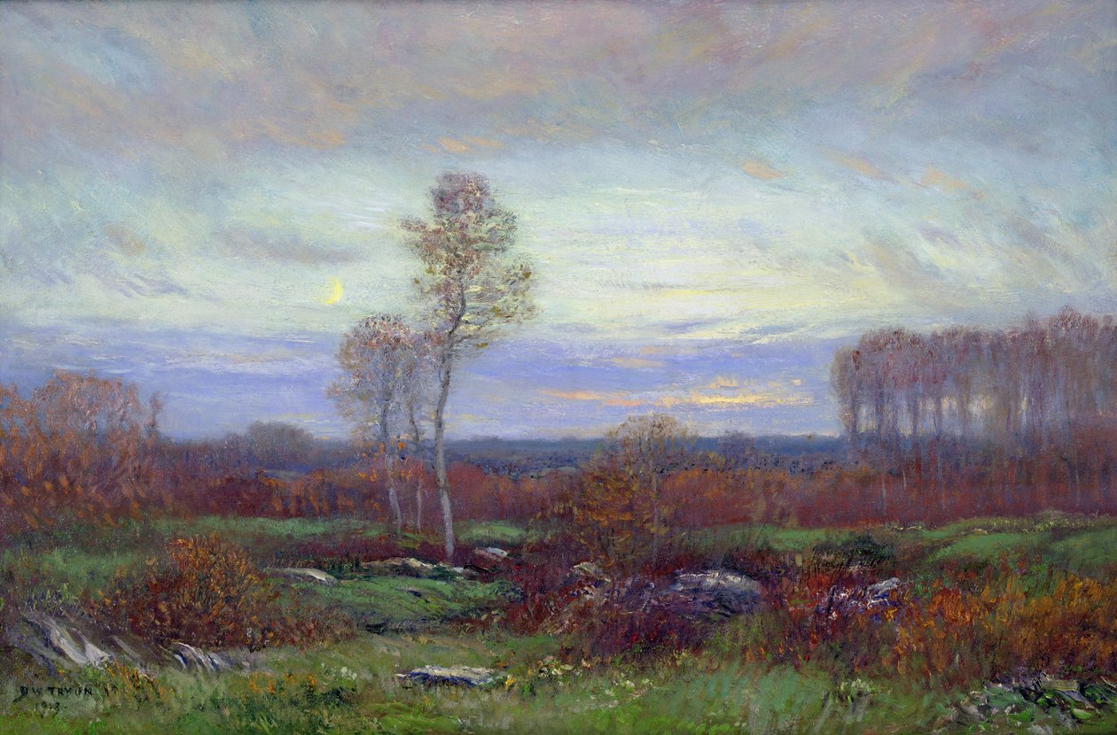 Autumn Evening by Dwight William Tryon