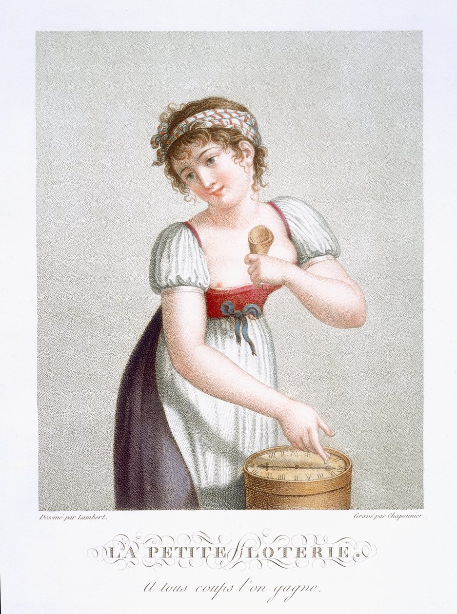 The Small Lottery, c.1816 by E. F. Lambert