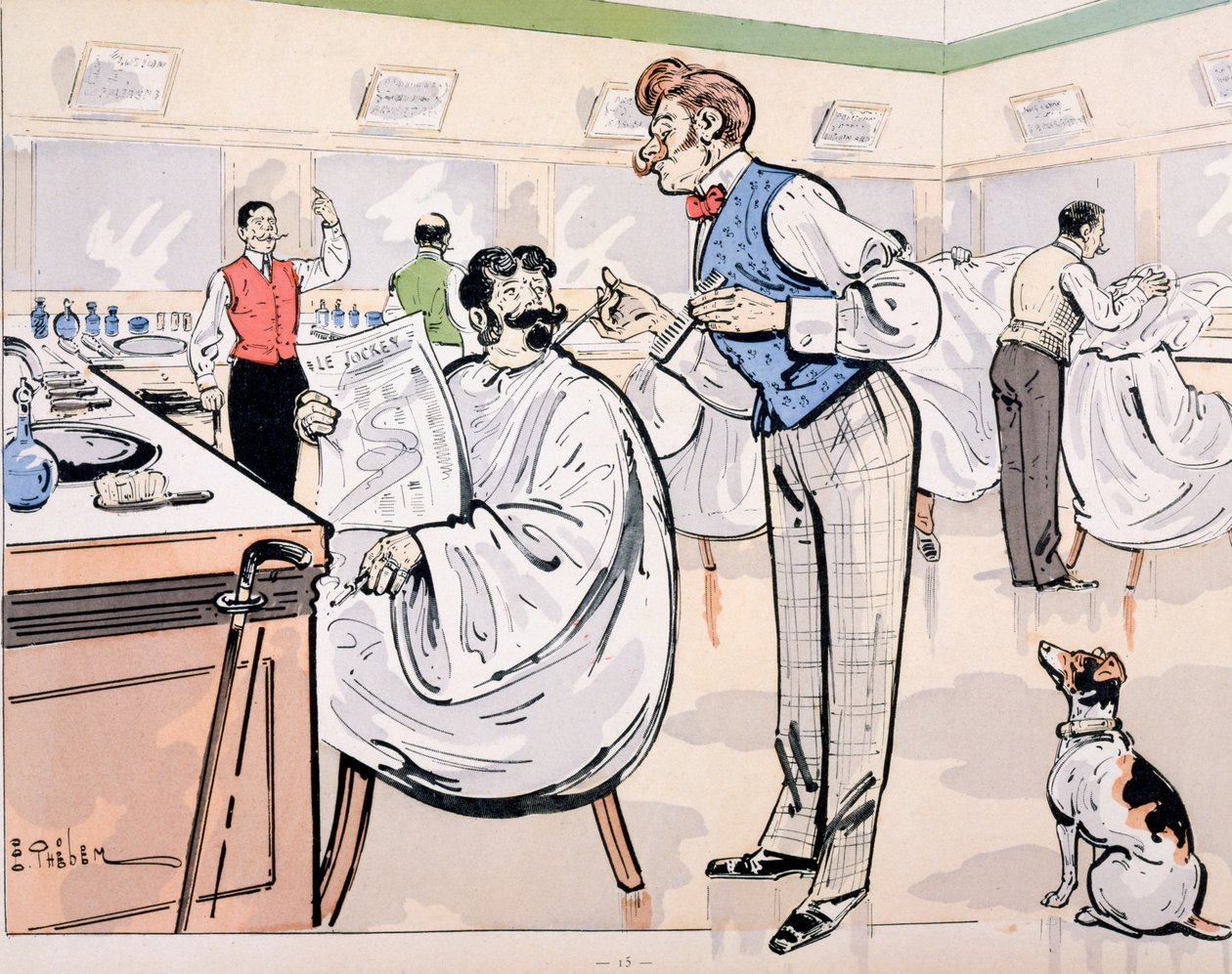 At the Barber and Reading 