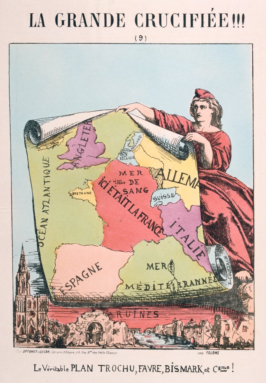 Allegory of Republican France by E. Courtaux