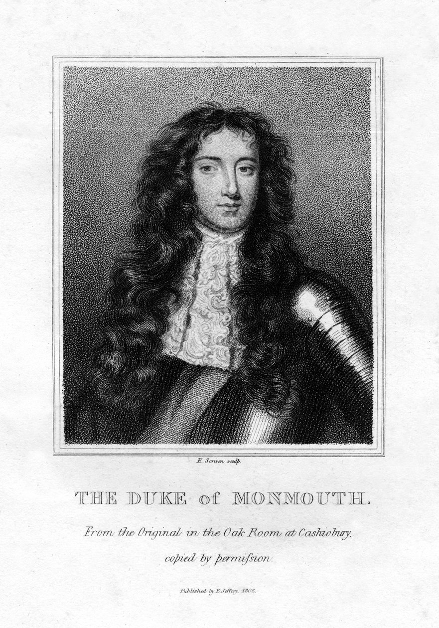 James, Duke of Monmouth by E. Scriven