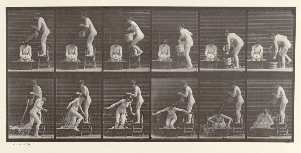 Two Women Bathing, Plate 406 from 