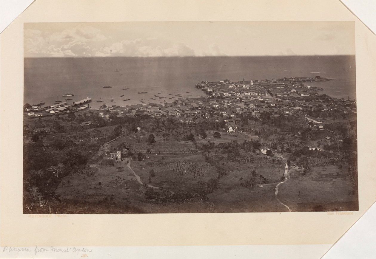 Panama from Mount Ancon by Eadweard Muybridge