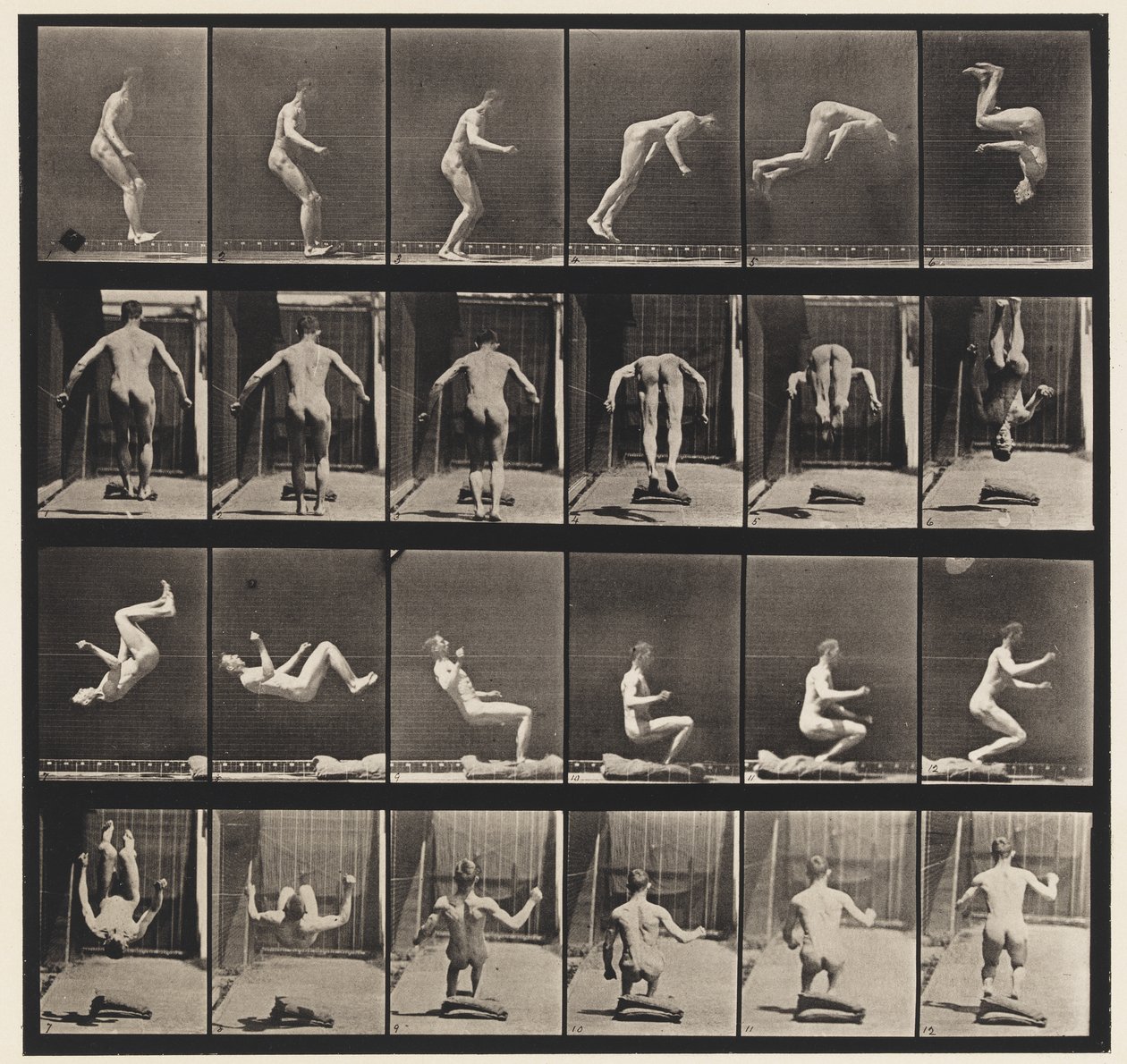 Running Somersault by Eadweard Muybridge