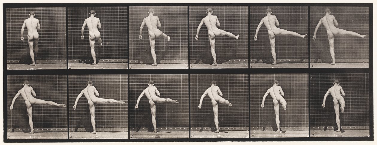 Plate 369. First Ballet Action by Eadweard Muybridge